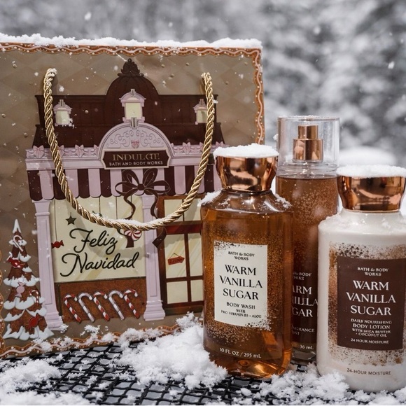 Bath & Body Works Other - Bath & Body Works Warm Vanilla Sugar 4 Piece set